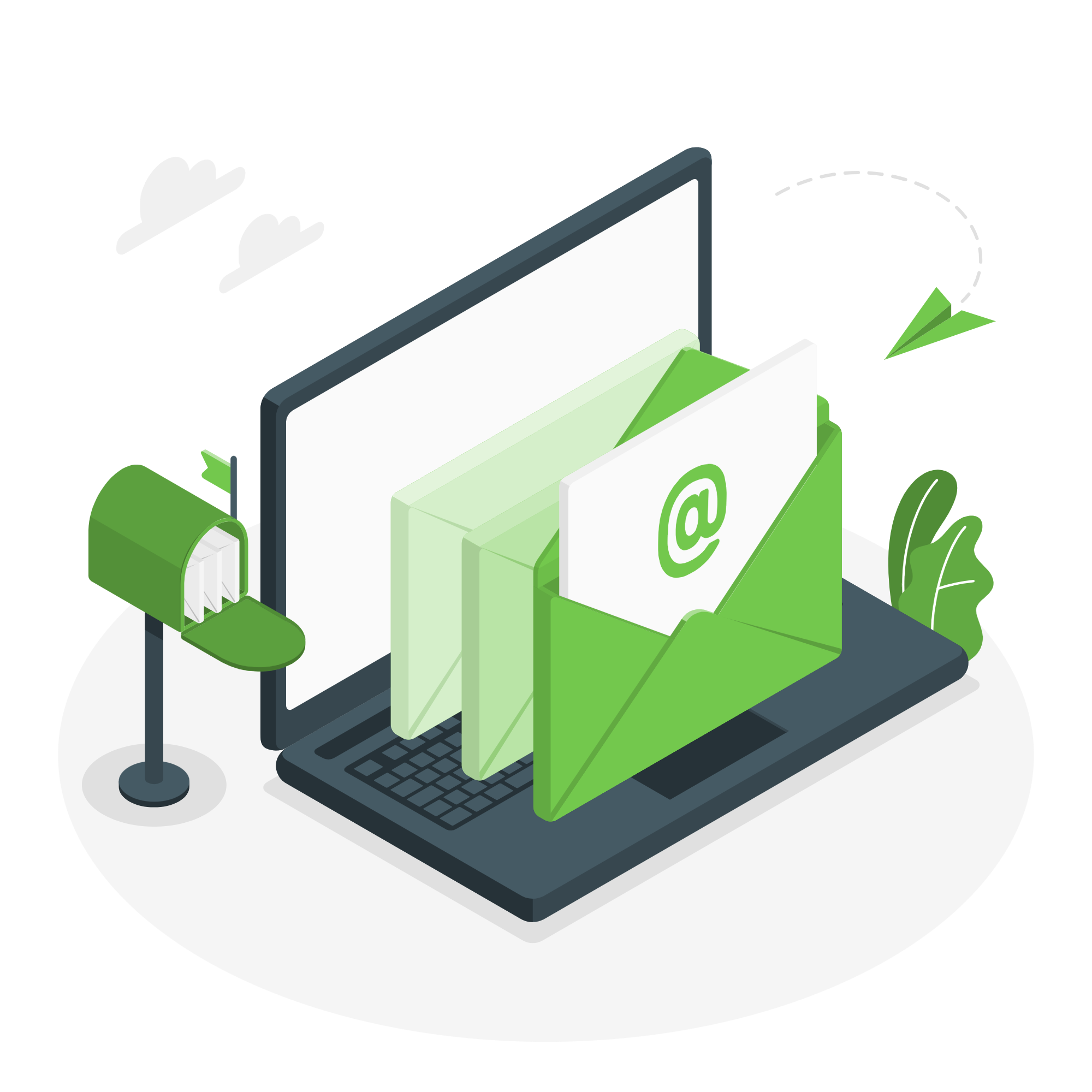 contact form illustration