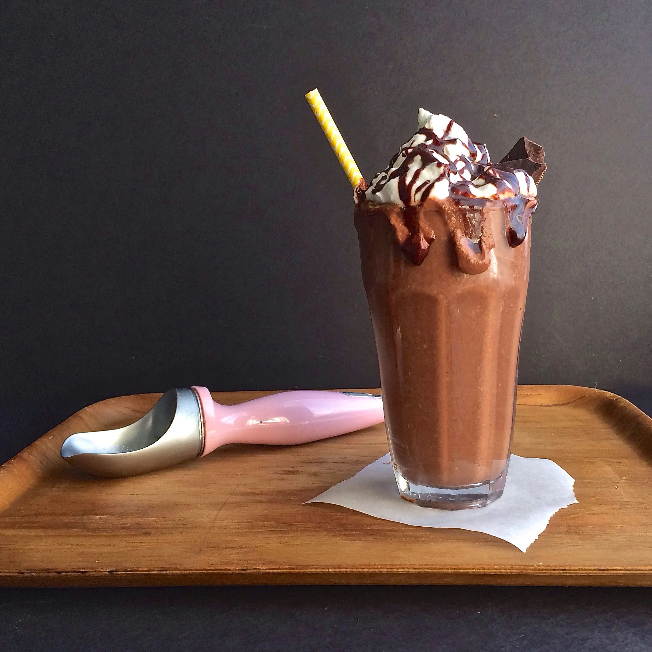 Creamy Chocolate Shake.